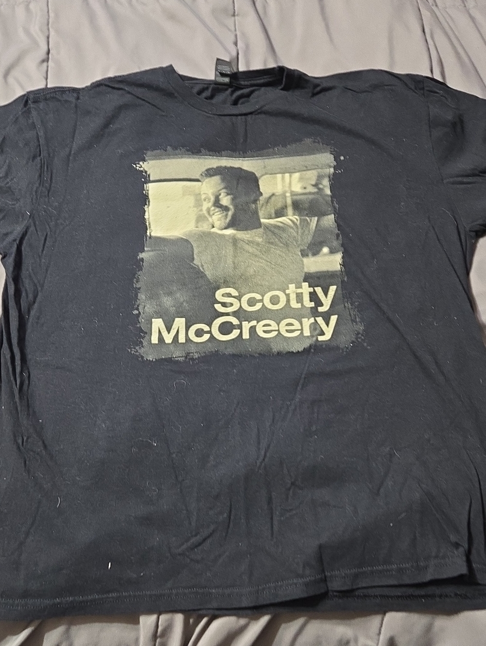 Gildan Black Scotty McCreery Concert Graphic Tee Adult XL